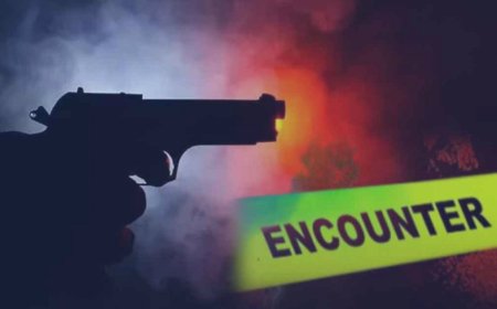 बलिया में कथित रेप का हाफ एनकाउंटर: पुलिस की जवाबी फायरिंग में अपराधी के पैर में गोली लगी, उसे हिरासत में लेकर अस्पताल ले जाया गया